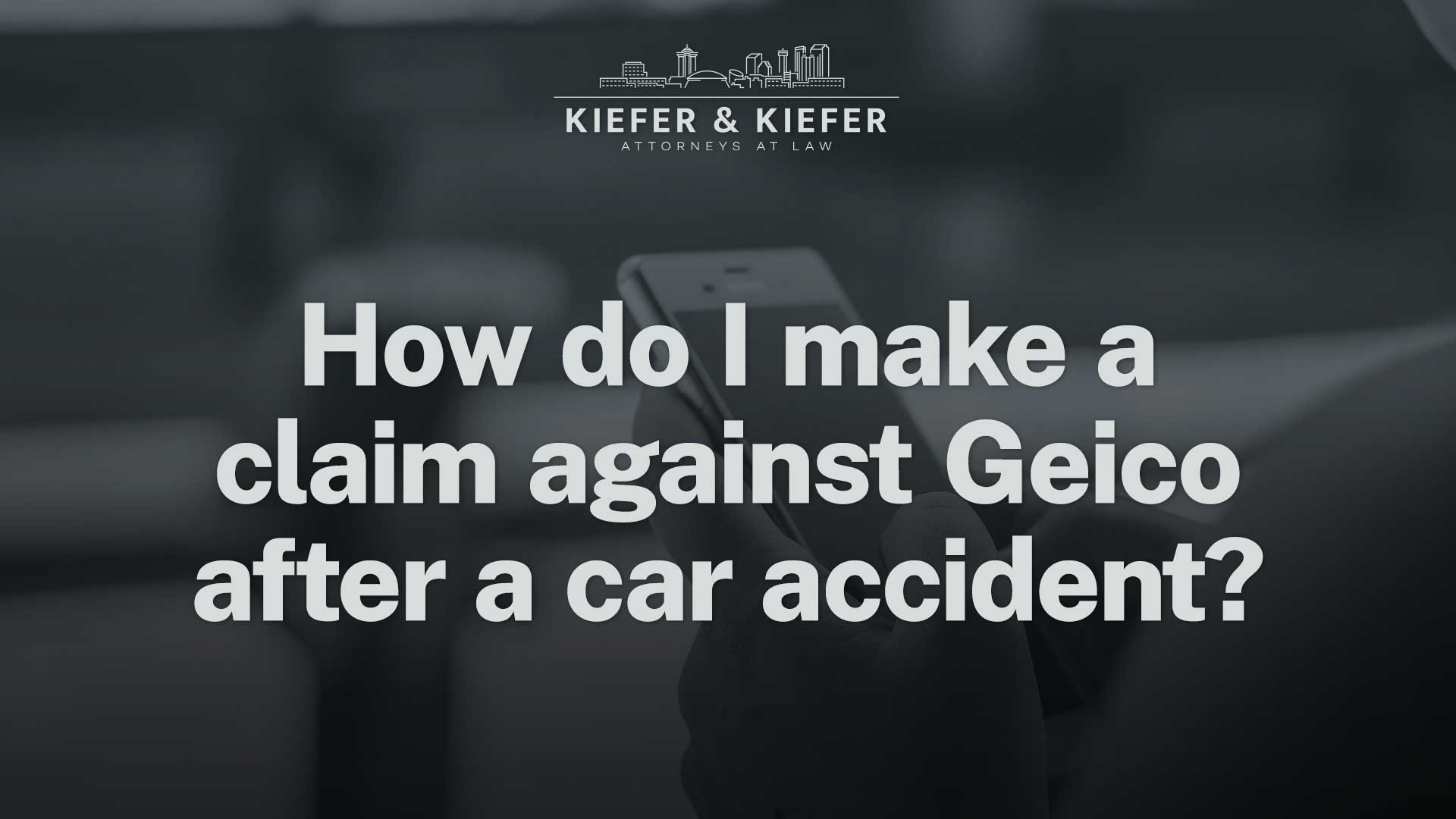 how do i make a claim against gieco - kiefer kiefer new orleans injury attorneys