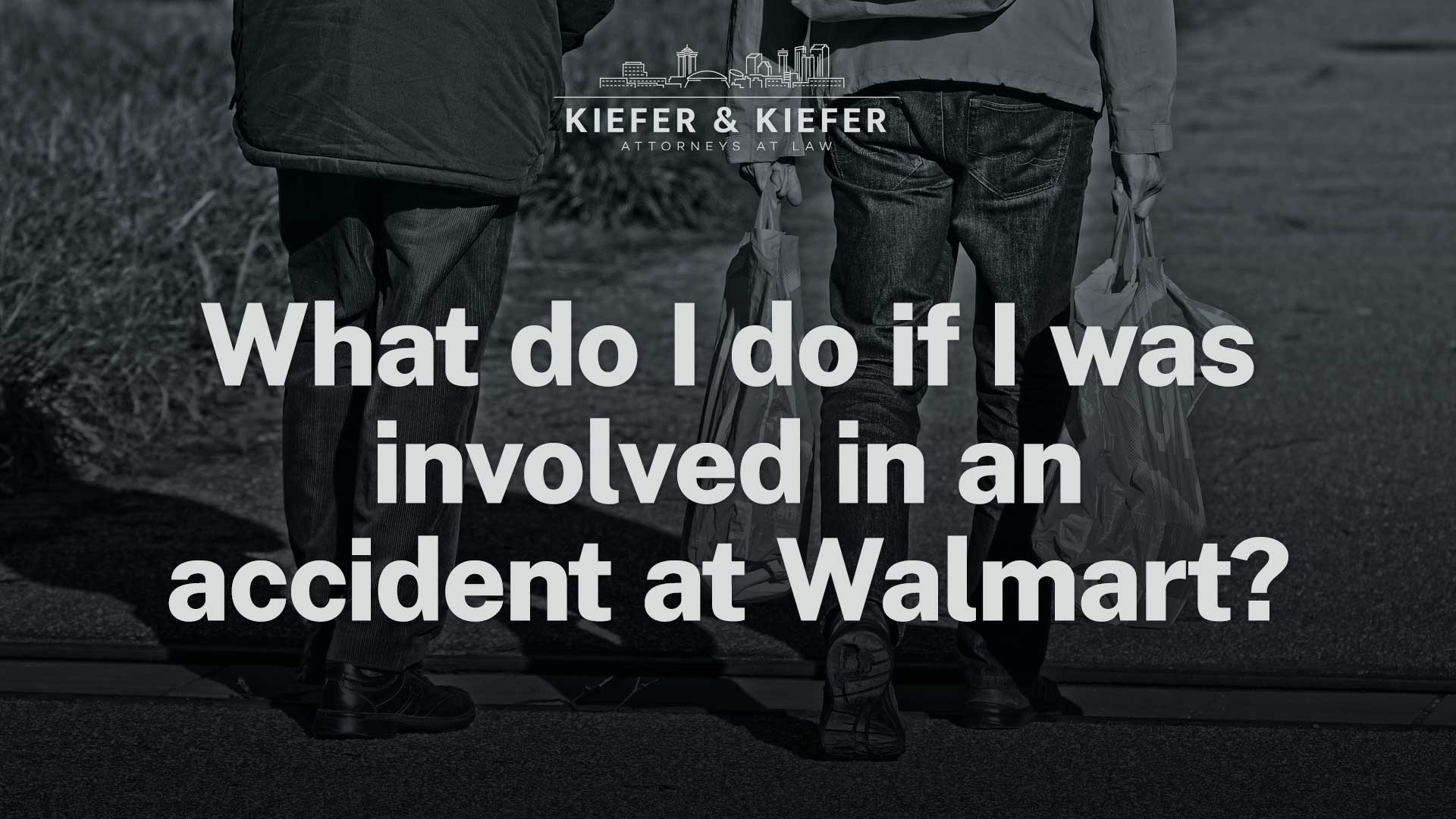 what do i do if im involved in an accident at walmart - kiefer kiefer new orleans injury attorneys
