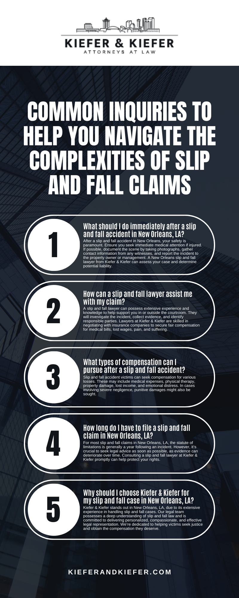 Common Inquiries To Help You Navigate The Help You Navigate The Complexities Of Slip And Fall Claims Infographic