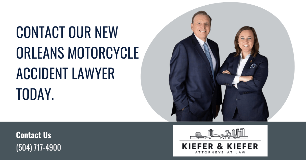 motorcycle accident lawyer New Orleans, LA - Kiefer & Kiefer