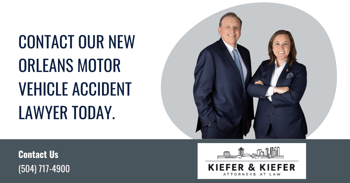 motor vehicle accident lawyer New Orleans, LA - Kiefer & Kiefer