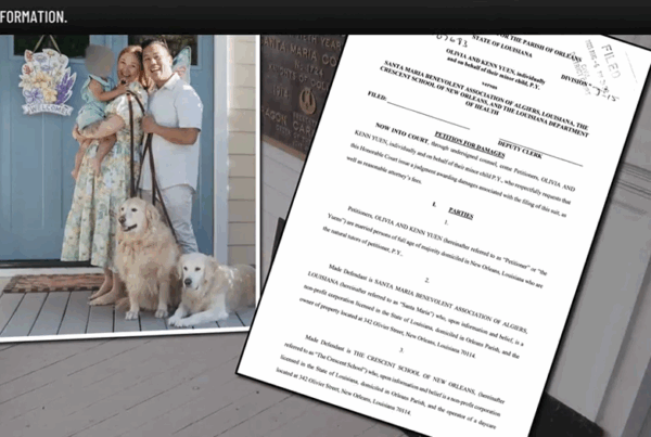 Algiers family sues daycare, its landlords, and Louisiana Department of Health over daughter’s lead poisoning