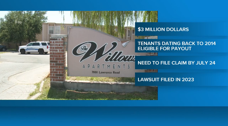 Former residents of New Orleans East apartments may get up to $10K in settlement